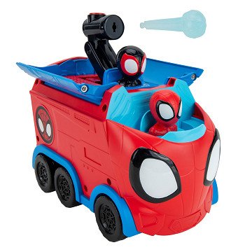 Marvel Spidey Web Spinning Hauler Car