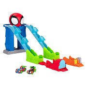 Spidey Mega Jump Headquarters Race Track