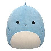 Squishmallows Knuffel Pluche - John-John de Blauwe Dino, 40cm