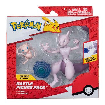 Pokémon Battle Figures Mew and Mewtwo
