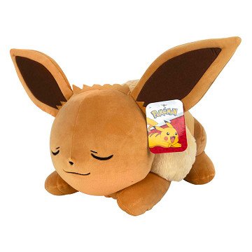 Pokémon Sleeping Plush Toy Eevee, 45cm