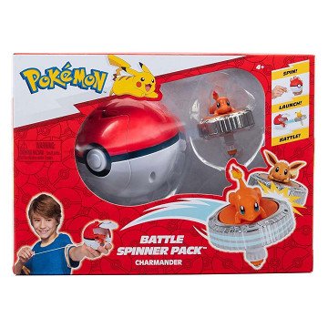 Pokémon Battle Spinner Game - Charmander & Pokéball