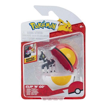 Pokémon – Clip N Go Blitzle Fast Ball Spielset