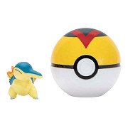 Pokémon - Clip N Go Cyndaquil Level Ball