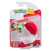 Pokémon - Clip N Go Sprigatito Repeat Ball