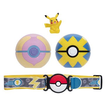 Pokémon Clip N Go with Belt Playset Pikachu
