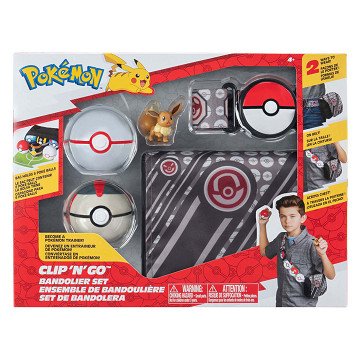 Pokémon Bandolier Set Premier Ball & Timer Ball with Belt