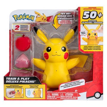 Pokémon - Deluxe Train & Play Pikachu Speelset