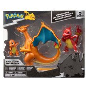 Pokémon Evolution Multipacks Figure - Charmander, Charmeleon & Charizard