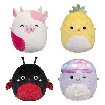 Squishmallows Knuffel Pluche Micromallows - Maui, Trudy, Caedyn, Minya, 4-pack