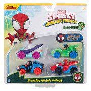 Spidey and Friends - Metal Vehicles, 4pcs.