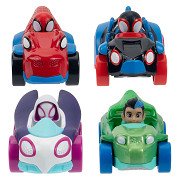 Spidey and Friends - Metalen Voertuigen, 4dlg.