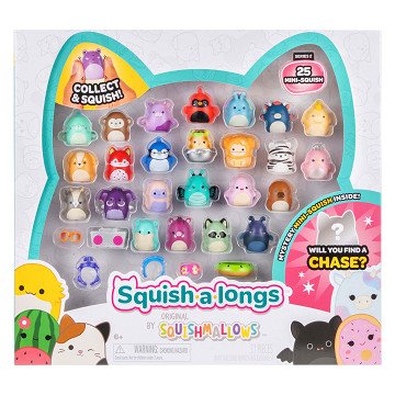 Squishmallows - Squish-a-longs Speelfiguren, 25dlg.