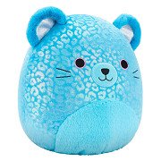 Squishmallows Knuffel Pluche - Blauwe Jaguar, 30cm