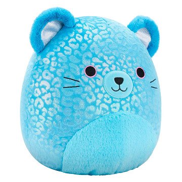 Squishmallows Knuffel Pluche - Blauwe Jaguar, 30cm