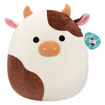 Squishmallows Knuffel Pluche - Ronnie de Bruine Koe, 40cm
