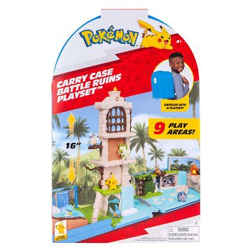 Pokémon Carry Case Battle Ruins Playset