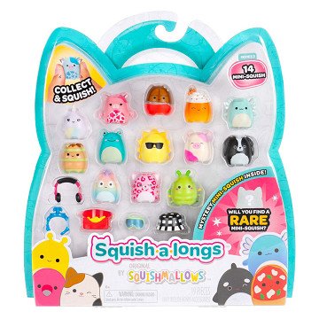 Squishmallows - Squish-a-longs Toy Figures Style 1 - 14 pcs.