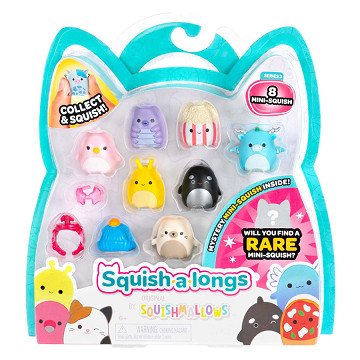 Squishmallows - Squish-a-longs Speelfiguren Style 2 - 8dlg.