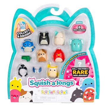 Squishmallows - Squish-a-longs Toy Figures Style 4 - 8pcs.