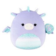 Squishmallows Knuffel Pluche - Drow the Purple Dragon - 30cm