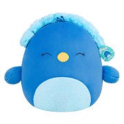 Squishmallows Plüschtier – Priscilla, der blaue Pfau – 40 cm