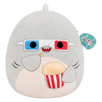 Squishmallows Knuffel Pluche - Gordon the Grey Shark - 40cm