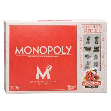 Monopoly 80e Verjaardag Editie