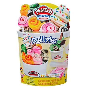 Play-Doh Rollzies IJswafel set