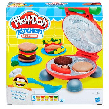 Play-Doh Burger Barbecue