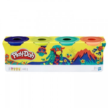 Play-Doh 4-Pack (Wild Colors)