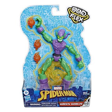 Flexible Action Figure Spiderman - Green Goblin