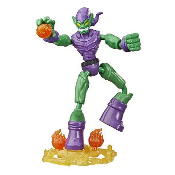 Flexible Action Figure Spiderman - Green Goblin