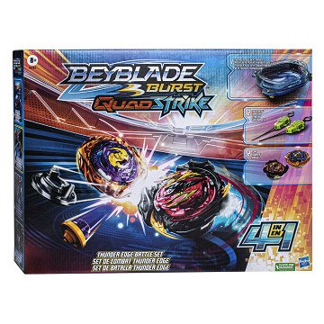 Beyblade QuadStrike Thunder Edge Battle Set Schießspiel