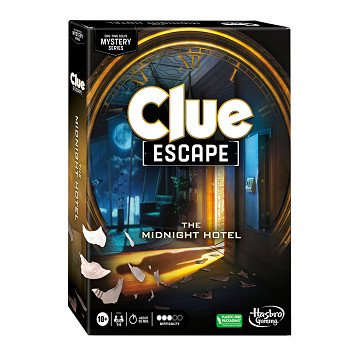 Cluedo Escape Het Midnight Hotel Bordspel