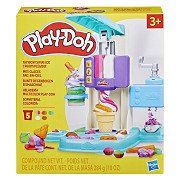 Play-Doh Rainbow Ice Cream Playset - 5 Clay Pots