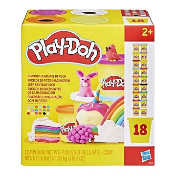 Play-Doh – Fantasie und Berührung – 18 Tontöpfe