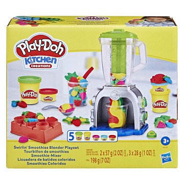 Play-Doh Swirlin' Smoothies Mixer - 5 Tontöpfe