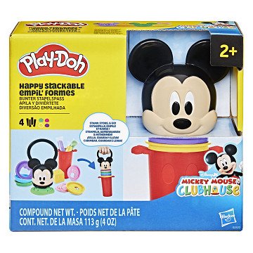 Play-Doh Disney Junior Stapelbaar Kleiset - 4 Kleuren Klei