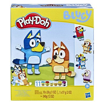 Play-Doh Bluey Aankleed Set - 11 Kleipotjes