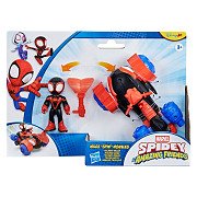Miles 'Spin' Morales Techno-Racer Action Figure