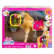 Barbie Mysteries Dans- en Showpaard met Accessoires