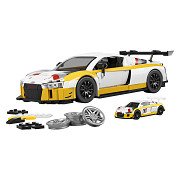 Hot Wheels Brick Shop Elite Series Audi R8 LMS 1:16 Bouwset - 180dlg.