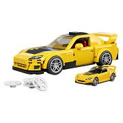 Hot Wheels Brick Shop Speed Series 2007 Honda S2000 1:32 Bouwset - 257dlg.