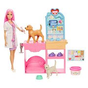 Barbie Dierenarts Speelset met Diertjes
