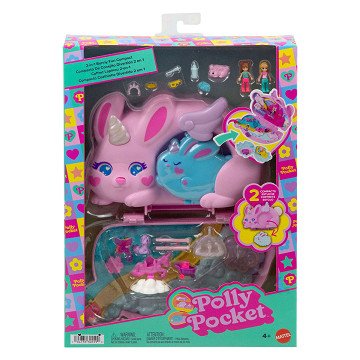 Polly Pocket 2-in-1 Bunny Fun Compact Playset