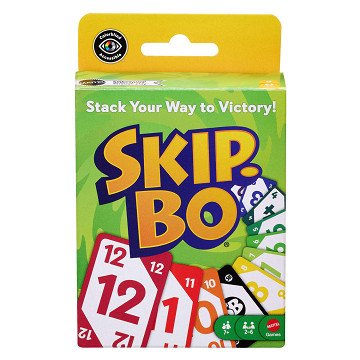Skip-Bo Kaartspel - 2 tot 6 Spelers