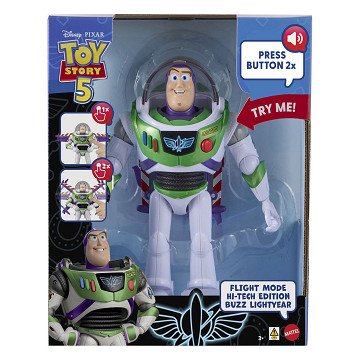 Toy Story 5 - Buzz Deluxe Elektronisch - 30cm NL