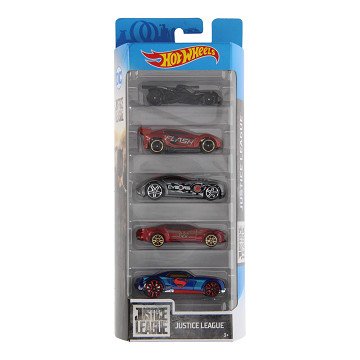 Hot Wheels Cars - Justice League, 5pcs.