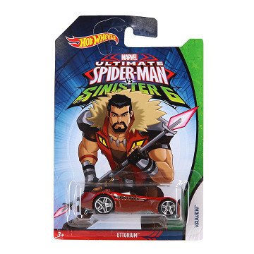 Hot Wheels Spiderman Auto's